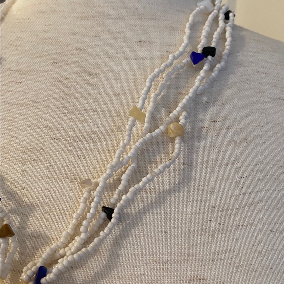 Multi-Strand Shell Pendant Necklace - Picture 6 of 6